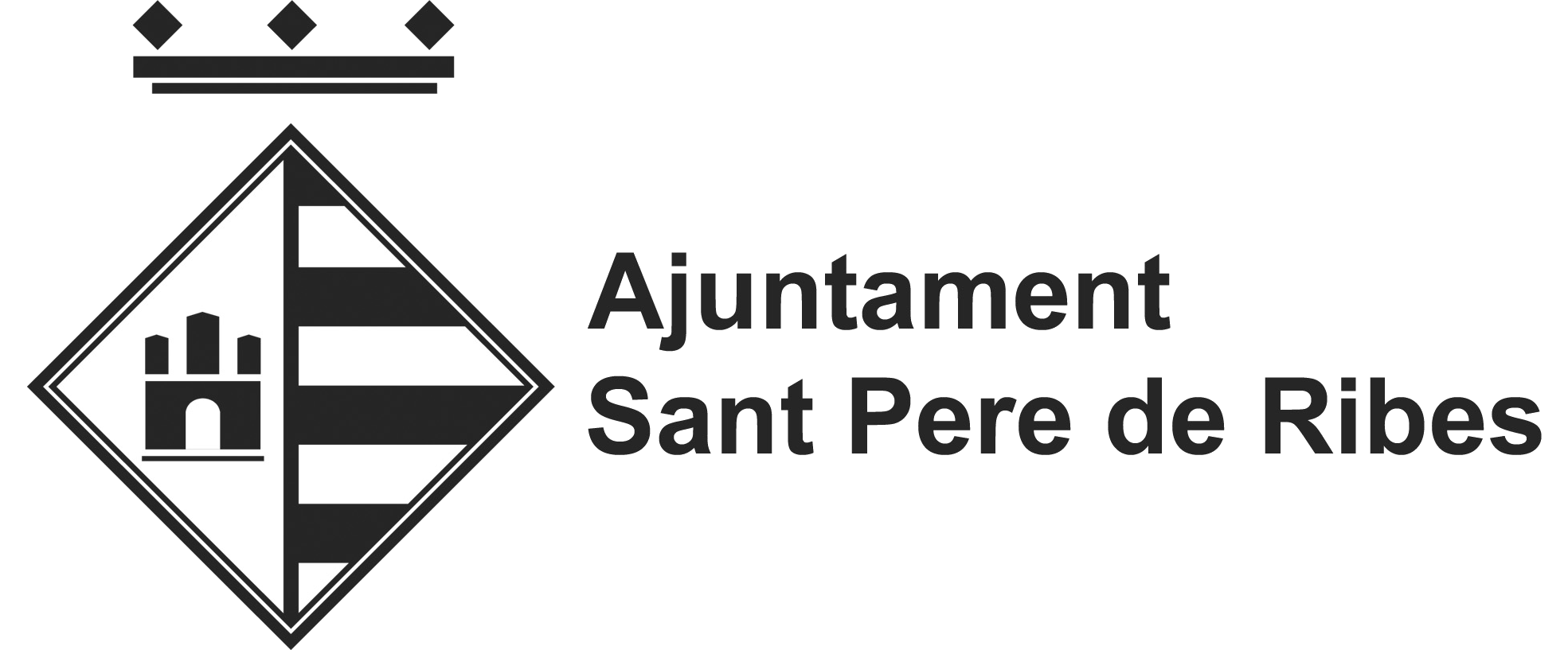 Logo de la marca de l'ajuntament de sant pere de ribes